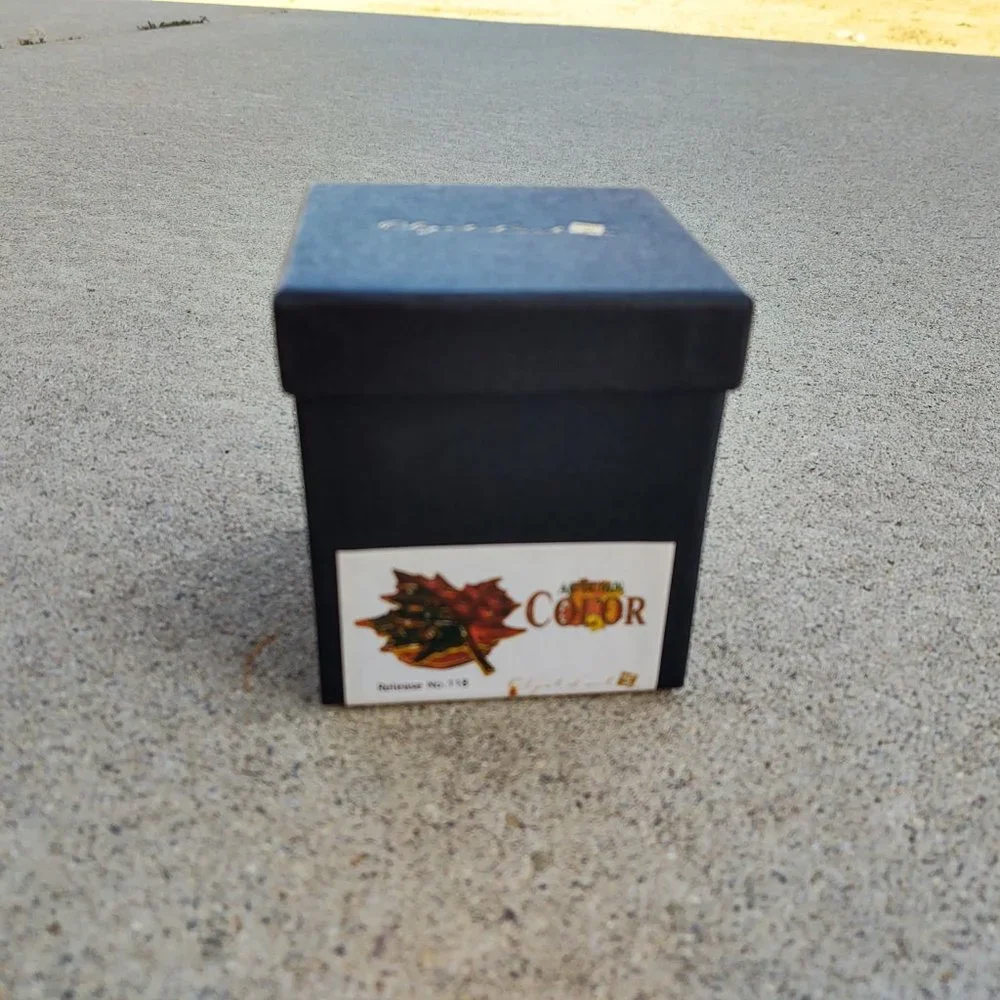 ART FORM AUTUMN COLOR FALL LEAF NO. 118 TRINKET BOX OBJECT D' ART NEW